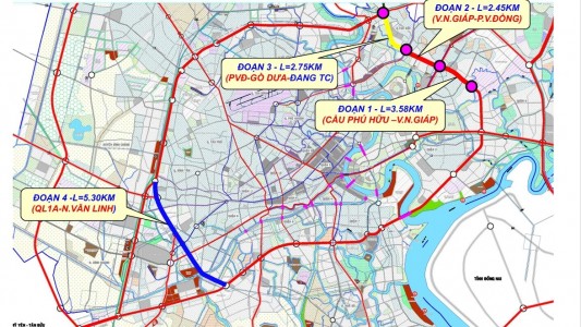 Dự án giao thông hơn 9.000 tỷ tại TP.HCM kỳ vọng gỡ nút thắt kẹt xe phía Đông