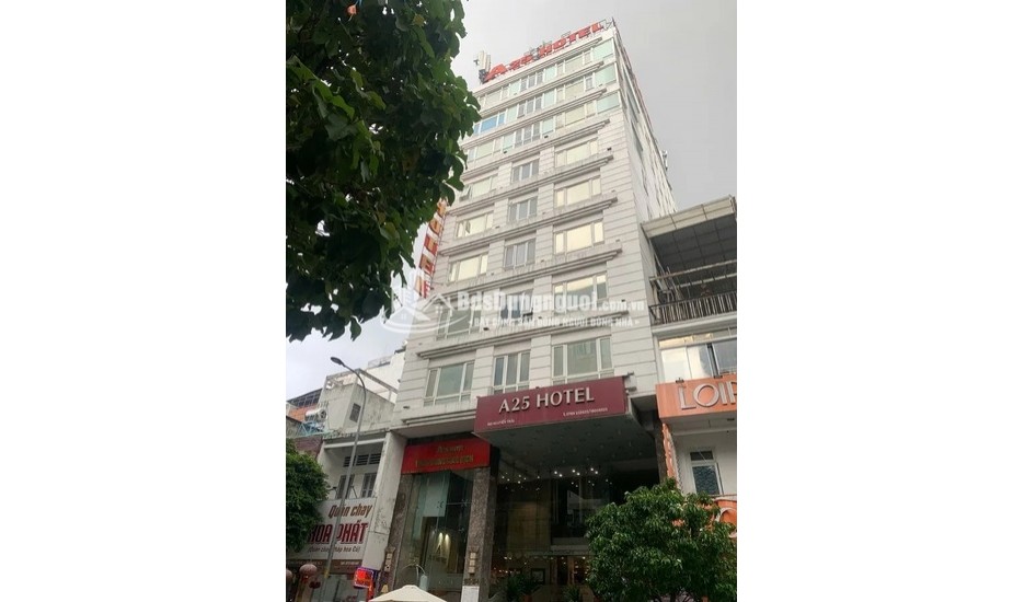 BÁN KHÁCH SẠN QUẬN 1 CŨ, 9 TẦNG + HẦM, TRỆT, LỬNG, SÂN THƯỢNG, TIỆN ÍCH ĐỦ ĐẦY